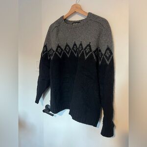 Eddie Bauer wool sweater -XL
